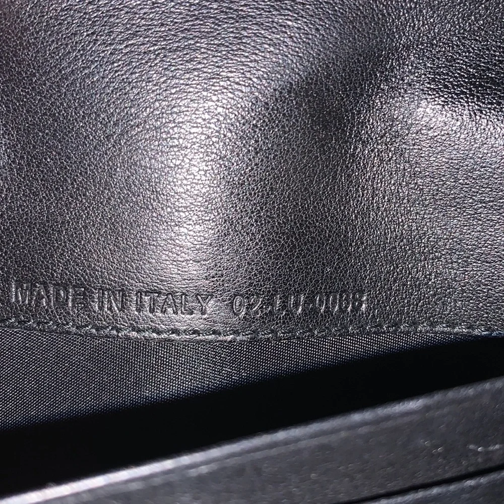 Dior signature Patent‎ Leather Wallet